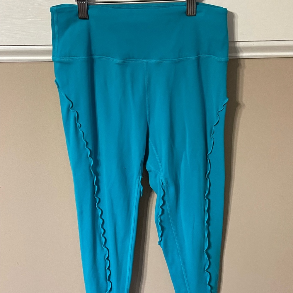 Blue Free People leggings